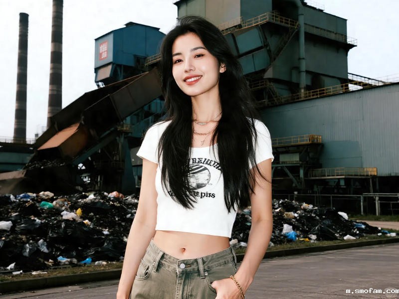 垃圾焚烧锅炉烟现场图