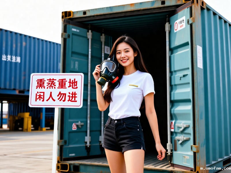 出入境海关熏蒸现场