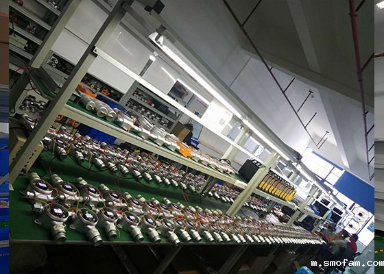 气体报警仪生产车间之维修区