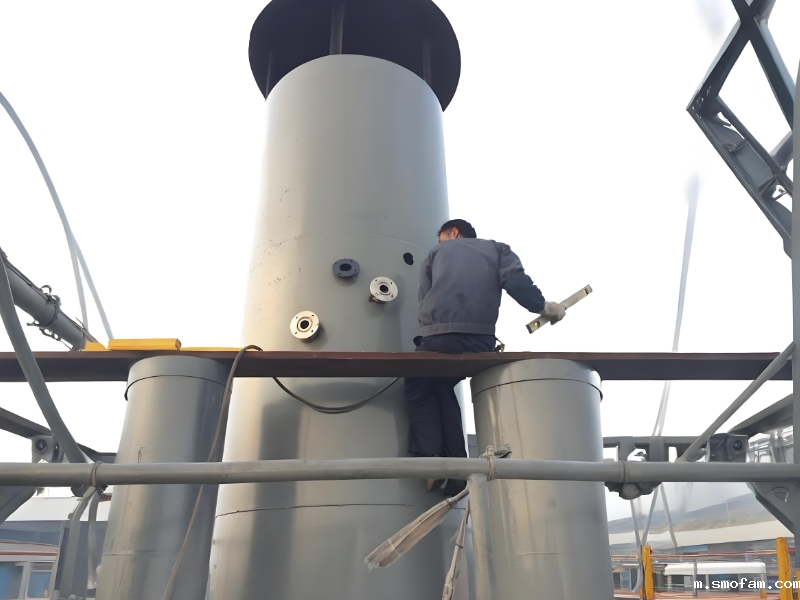 烟气排放检测口